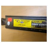 Trailer hitch bar and trailer sway bar