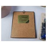 Made in MPLS Katherine Noble empty vintage cosmetic containers -  hairpins  some cosmetic containers full  thigh high NIB Cotton USA socks