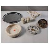 Trays and Tinkets  Avon Own Bottle Set  Pepsi-Cola trays