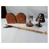 Real Turkey Foot Back Scratcher  Buck Bookends and more!