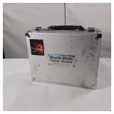 Tattoo machine with hard case  World Wide Tattoo Supply