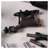 Tattoo machine with hard case  World Wide Tattoo Supply