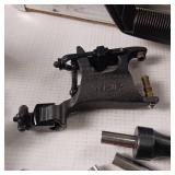 Tattoo machine with hard case  World Wide Tattoo Supply