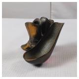 Vintage Pipe Holder  heavy bronze