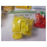 Little Red Riding Hood (porcelain) and other childrens toys, games, Vintage Mattell doll house furniture (1968)