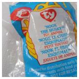 Bendy Legs and other farm animals  Nook the Husky  Beanie Baby  Legos