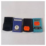 Miscellaneous GameCube memory cards including 16 MB, 4MB and more, 4 total
