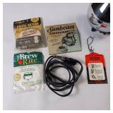 Sunbeam electric coffee pot - coffee Master model c30 with cord, filters, original paperwork & Tag