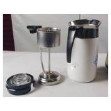 Vintage 10 Cup Corning Percolator (No Cord) and Carafe