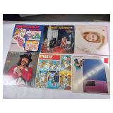 Lot of Vintage Vinyl LPs - Holiday Theme - Cosmos Factory CCR - Frosty - Olivia