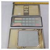 Authentic Vintage Heavy Glass Slot Machine Glass