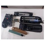 Lot of Tripods and scopes - super telephoto - Binoculars and telescope 36350 Carson - This lot looks great ;)
