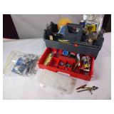 Lot of Tools and Misc Parts - Vintage can opener - buffing pads - pipe cutters - flaring tools