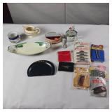 Lot of Vintage items, many in original packaging - Music box