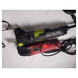 Large Lot of power tools - rechargeable batteries - sanders - speedset - cutters