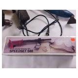 Large Lot of power tools - rechargeable batteries - sanders - speedset - cutters