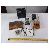 Lot of items like Diamond Tester (2 of them) Diamond Gauges - Metal testing kit - in original boxes - Diamond Weight gauge