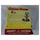 Curious George Doll with Radio Flyer Wagon