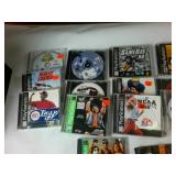 Large Lot of Play Station Games and Booklets  Over 30 games with cases  Titles include : Rally Cross  WF War Zone  Knockout Kings  Pro Wrestling  NASCAR  Medal of Honor + Tons More!