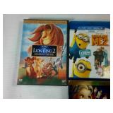 Disney Blu Ray and DVD  Despicable Me II  Frozen  Escape from Planet Earth  Beauty and the Beast  Lion King II