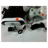 Large lot of Joysticks and Virtual Goggles  PS2 and 3 for Xbox  Nintendo WII numchuck