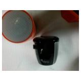 Lot of Portable Speakers and Headsets  Includes Altex Lansing