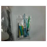 Lot of WII Accessories  Silicone covers  2 numchucks  2 remote charges  pack of stylus