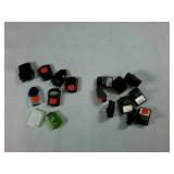 Xbox Memory Cards and sensors  Large Lot