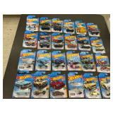24 Hot Wheels