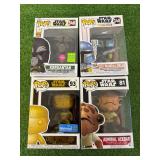 Funko POP! Star Wars - 4 Different