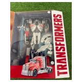 Transformers Platinum Edition Silver Knight Optimus Prime