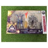 Transformers Premier Edition Optimus Prime & Cybertron Optimus Prime