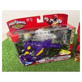 Power Rangers Pachy Zord with Charger & Dino Stunt Bike/Aqua Ranger