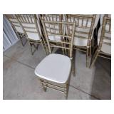 (48) Gold Chiavari Chairs...