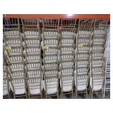(48) Gold Chiavari Chairs...