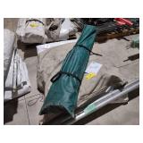 White Vinyl Canvas Tent, 20x20...