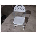 (66) Poly Folding Chairs...