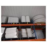 (66) Poly Folding Chairs...