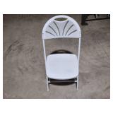 (130 Poly Folding Chairs...