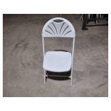(47) Poly Folding Chairs...