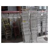 (40) White Chiavari Chairs...