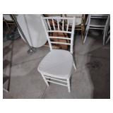 (40) White Chiavari Chairs...