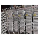 (40) Silver Chiavari Chairs...