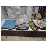 Tarps, Ropes & Blanket...