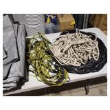 Tarps, Ropes & Blanket...