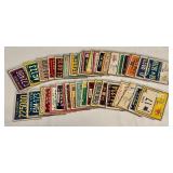 40+ Vintage 1960 US Liscense Plate Cards