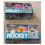 2 1991 Bowman Hockey Card Sets