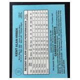 1986 Donruss Kent Hrbek In-Person Auto Card No. 70 Baseball Card