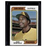 Dave Winfield RC 1974 Topps #456 Rookie Vintage Baseball Card