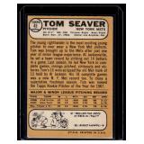 Tom Seaver 2nd Year 1968 Topps Rookie Cup #45 Vintage Baseball Card